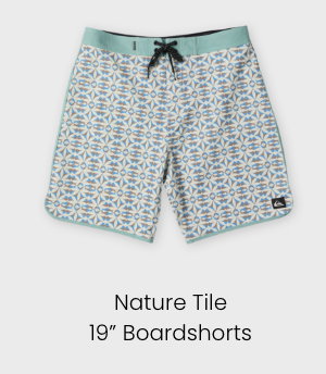 Nature Tile 19" Boardshorts
