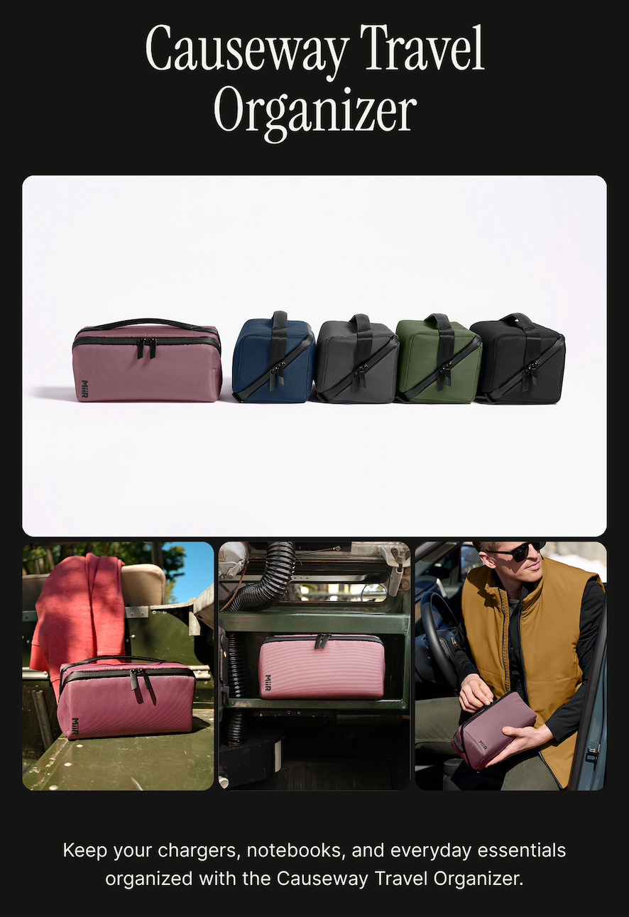Explore the Causeway Travel Organizer