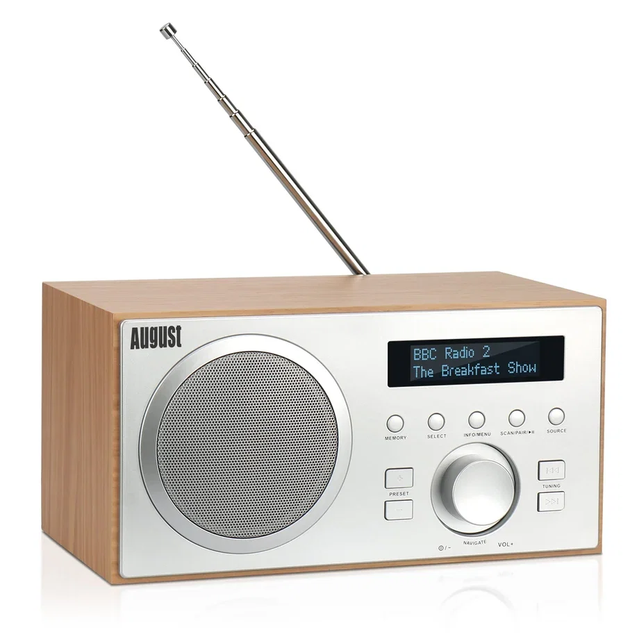 August MB420 Alarm Clock Digital DAB Radio