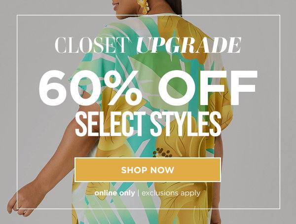 60% off select styles. Shop Now