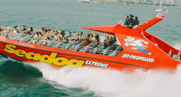 Chicago Seadog Extreme Thrill Ride at City Cruises