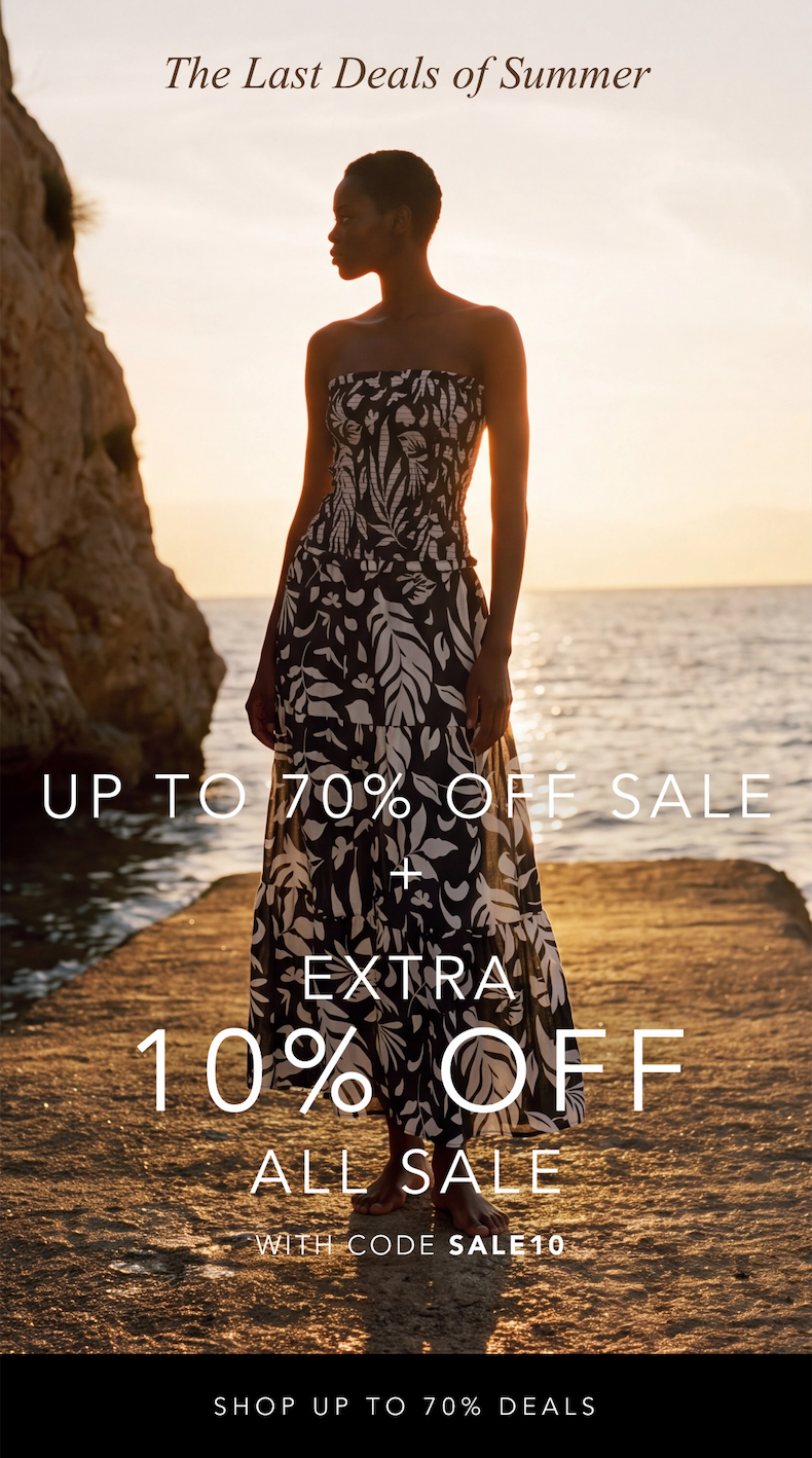Up To 70% Off Sale