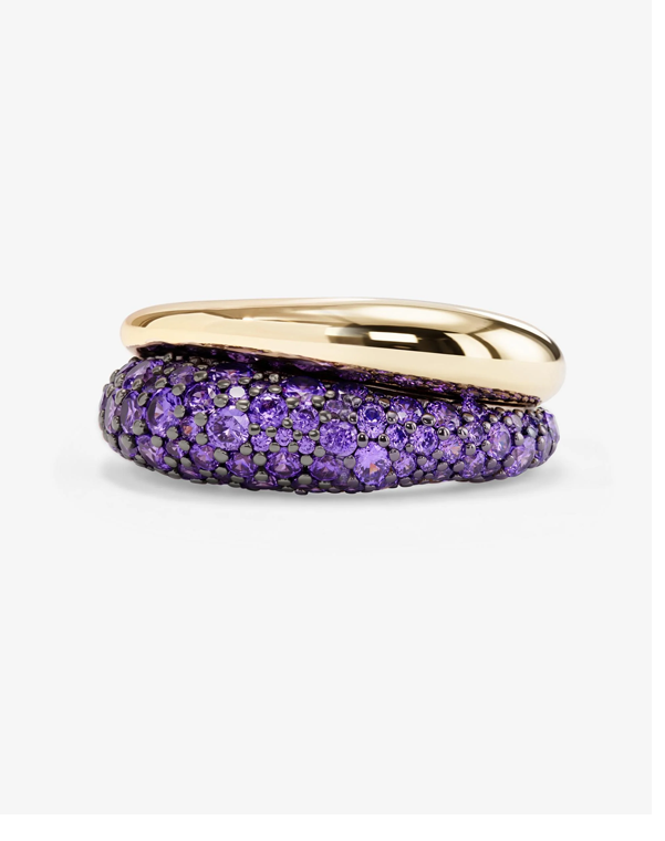 Norah Pavé Double Ring