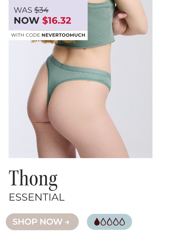 SHOP ESSENTIAL THONG