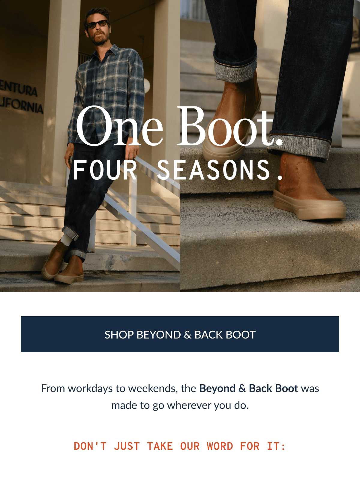 Beyond & Back Boot