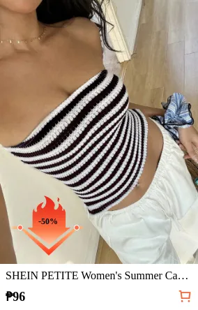 SHEIN PETITE Women s Summer Casual...