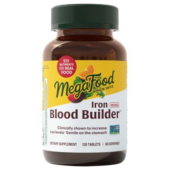 MegaFood Blood Builder Iron Minis, 120ct