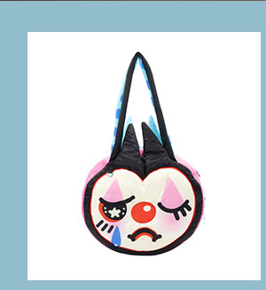 Whatever! Makes You Happy So Lazo Clown Padded Tote Bag
