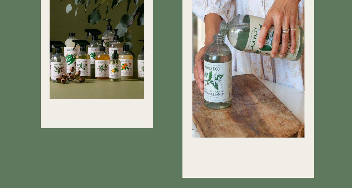 The natural home cleaners by koala eco