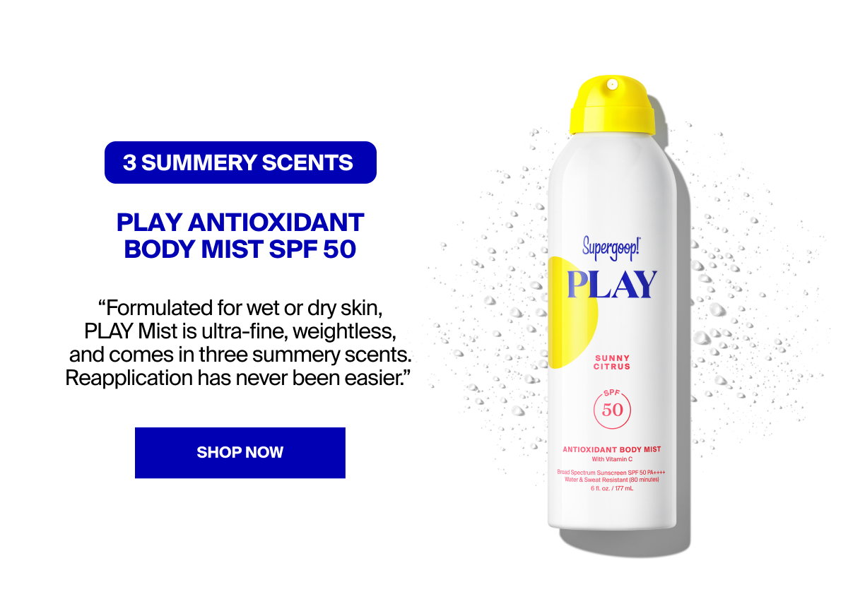 PLAY Antioxidant Body Mist SPF 50