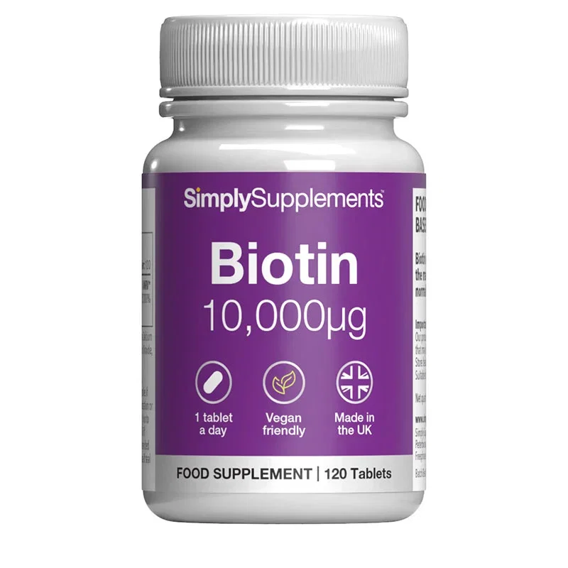 Image of Biotin Tablets 10,000mcg