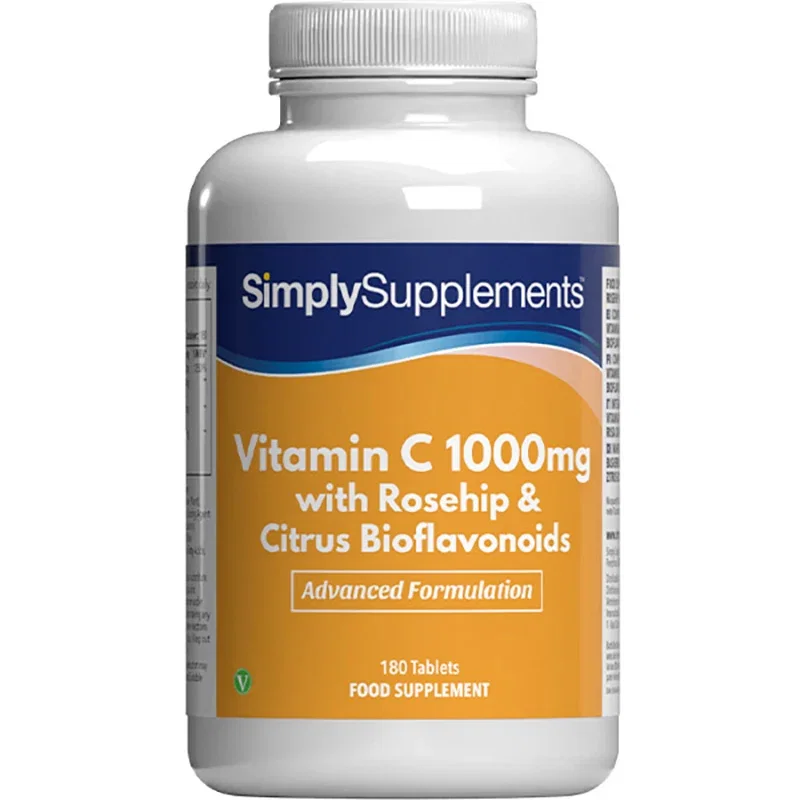 Image of Vitamina C 1000mg con Rosa Canina & Bioflavonoidi di Agrumi