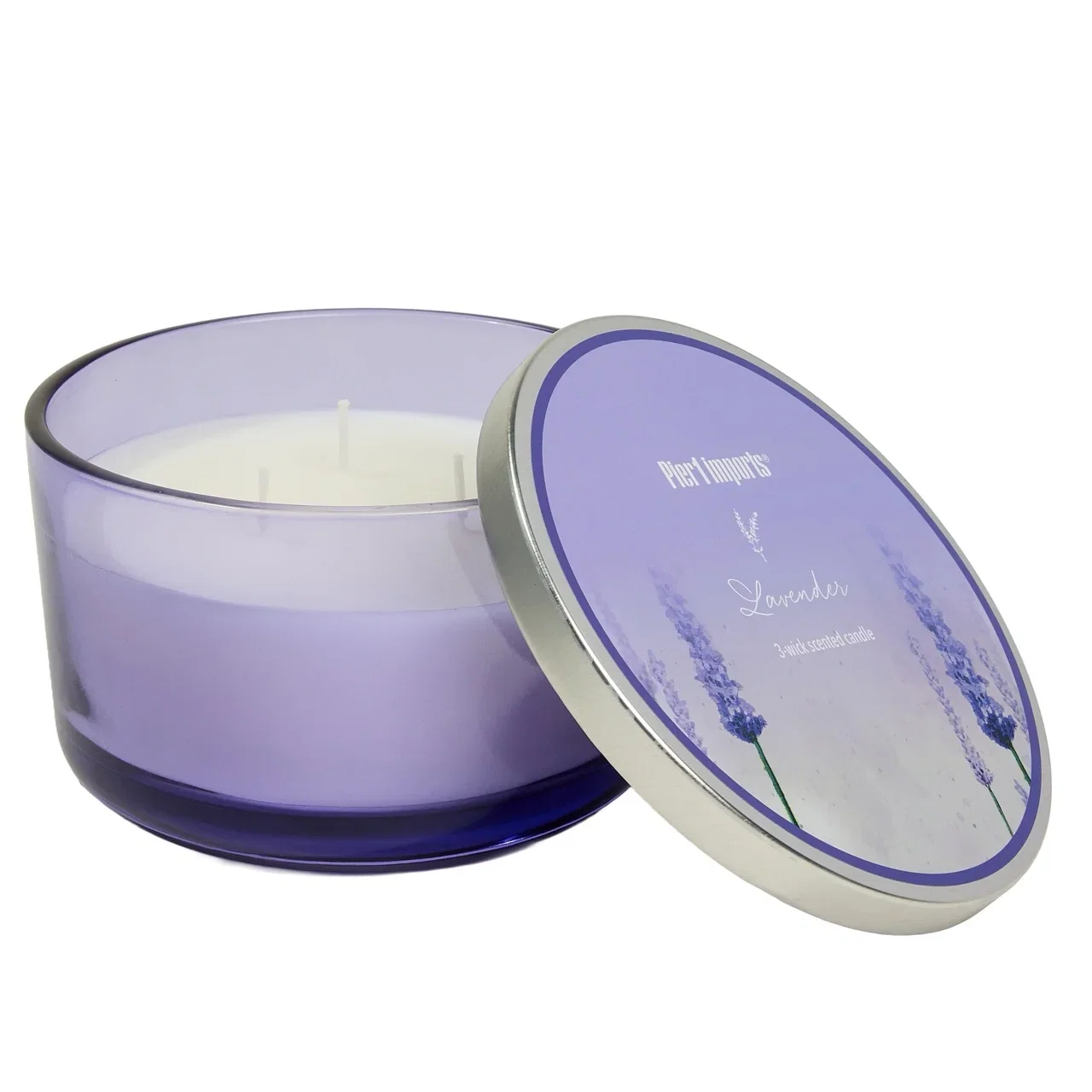 Image of Pier 1 Lavender 3-Wick Candle
