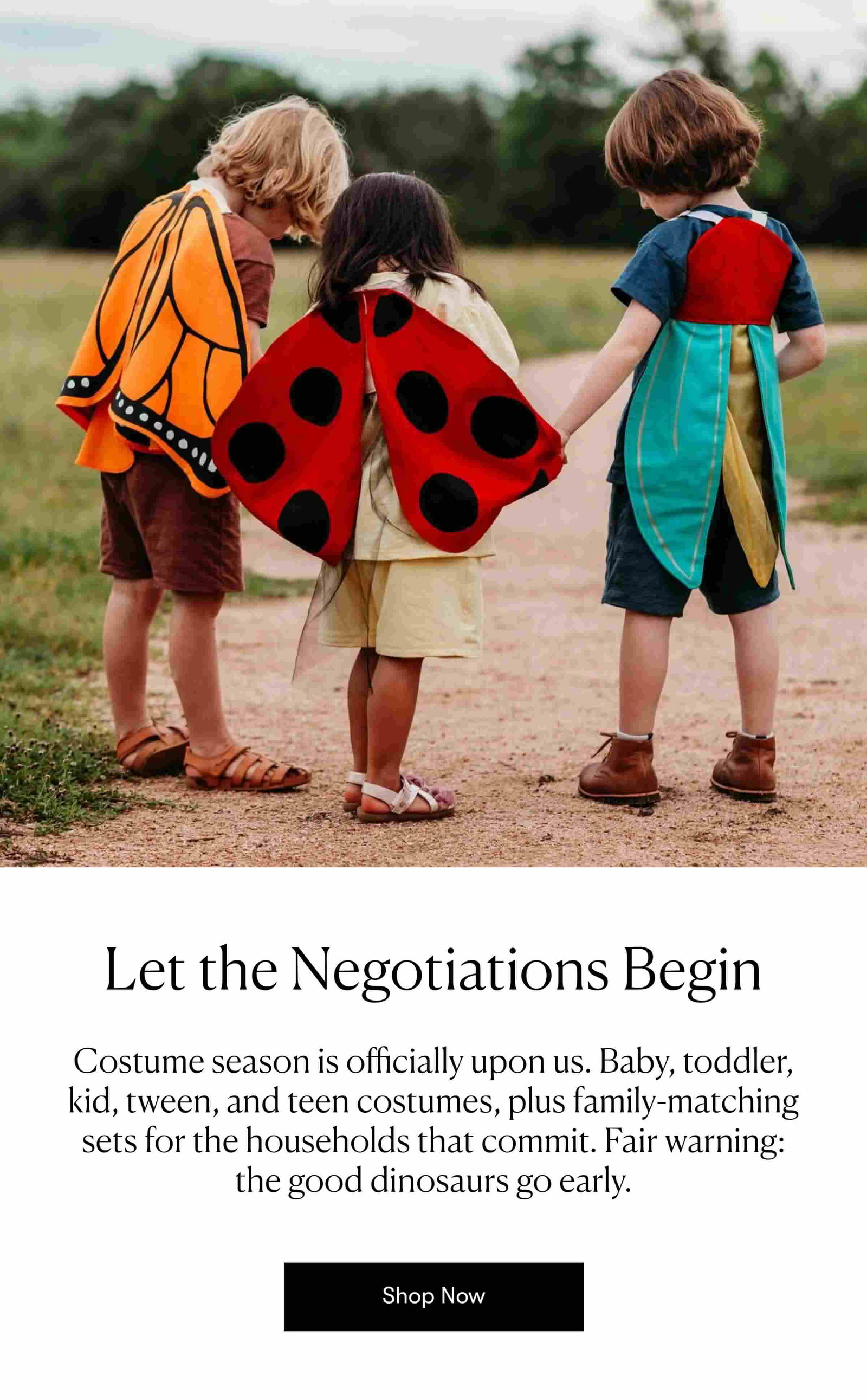 Let the Negotiations Begin