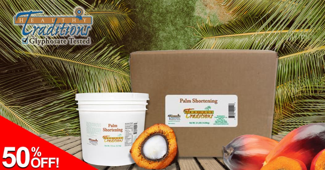 50% OFF Palm Shortening!