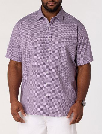 Micro Print Sport Shirt