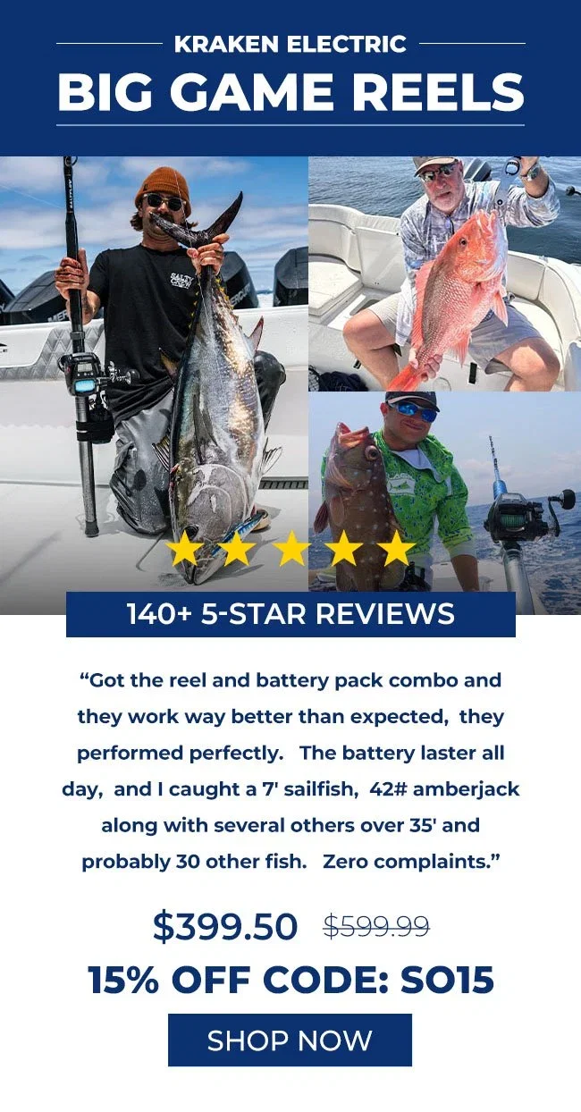 electric fishing reels