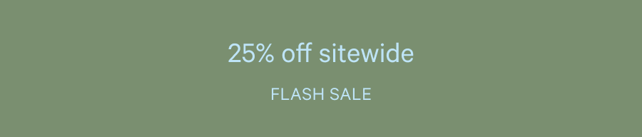 25% off sitewide
