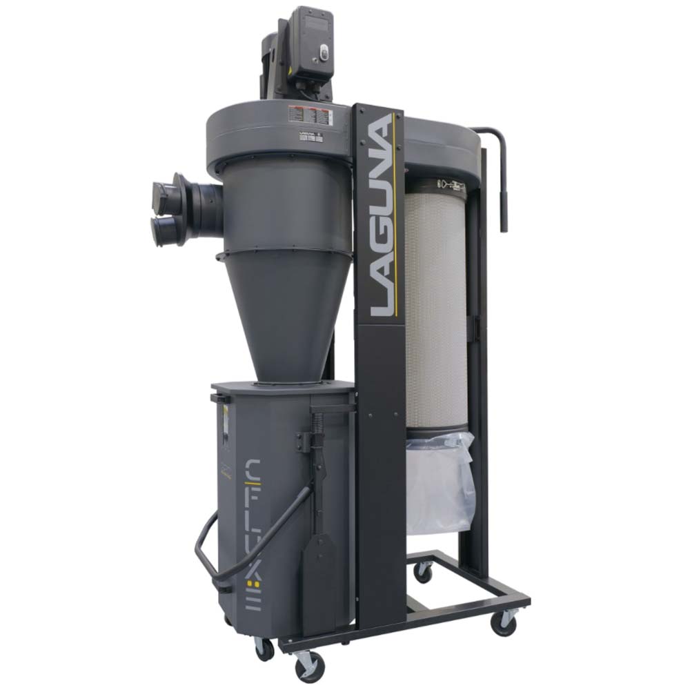 Laguna C-Flux:III 3HP 220V 1-Micron Cyclone Dust Collector