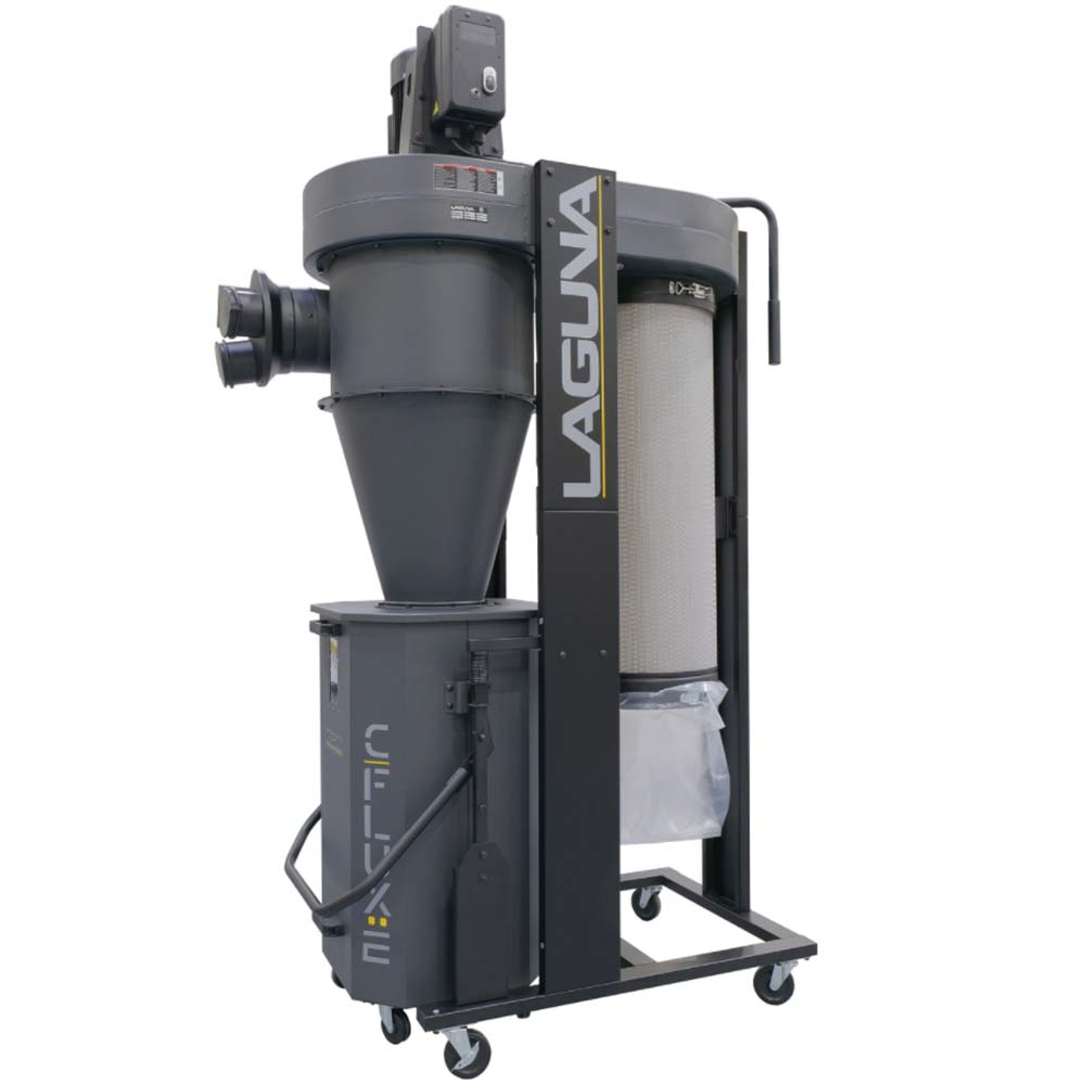 Laguna C-Flux:II 2HP 220V 1-Micron Cyclone Dust Collector