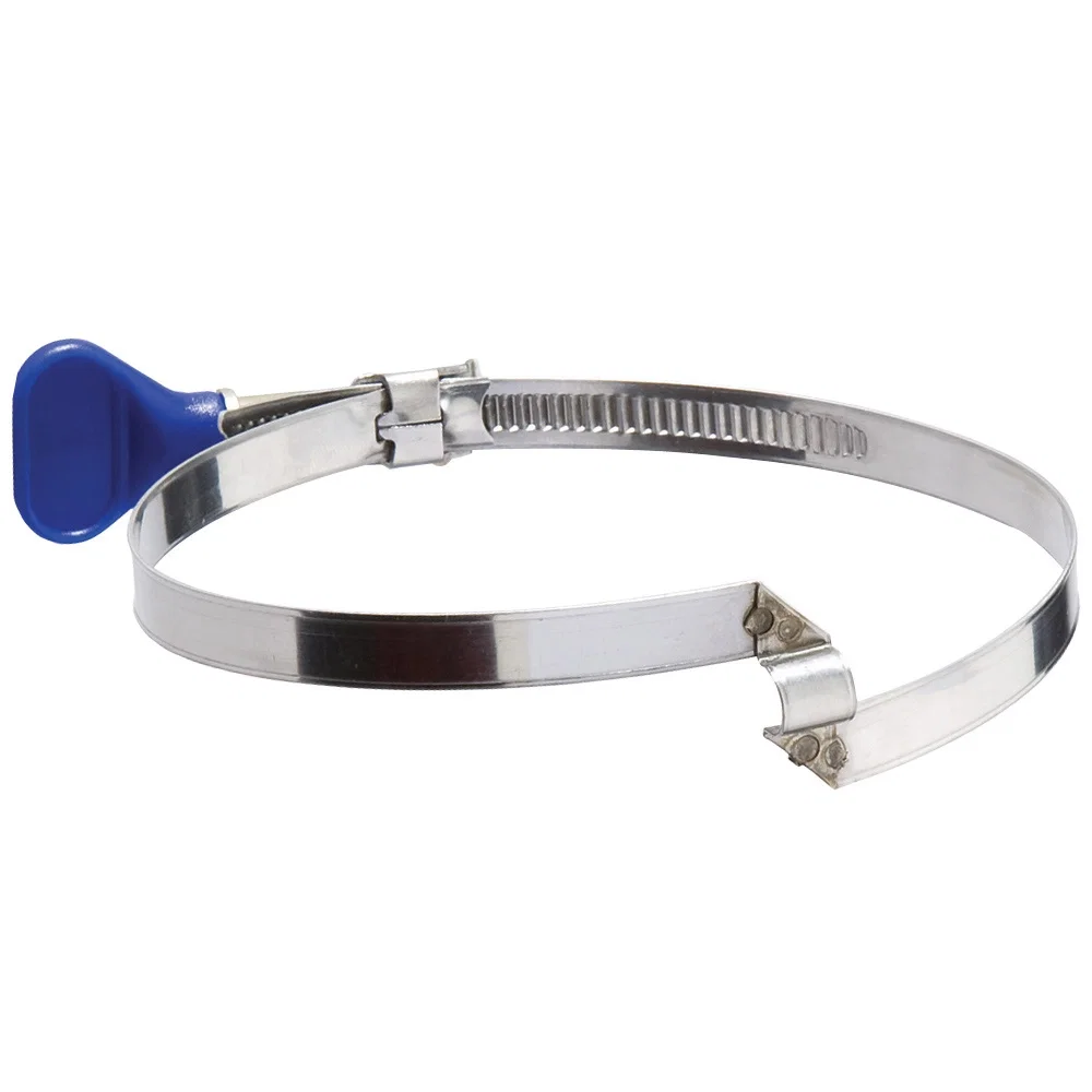 4'' Keyed Bridge Hose Clamps, Pack of 5