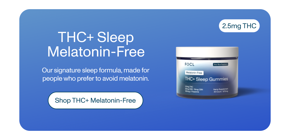 Shop THC+ Melatonin-Free