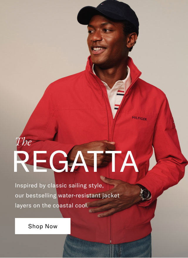 The REGATTA Inspired by classic sailing style, our bestselling water-resistant jacket layers on the coastal cool. Shop Now  