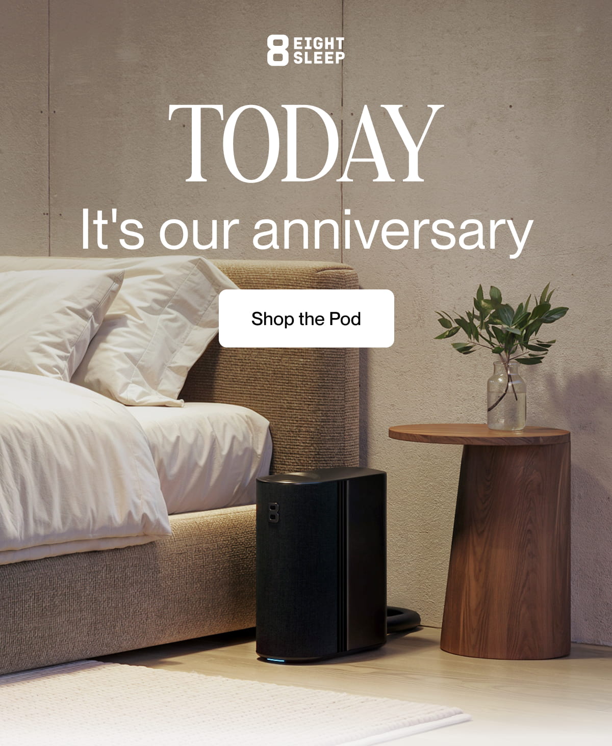 It's our anniversary today