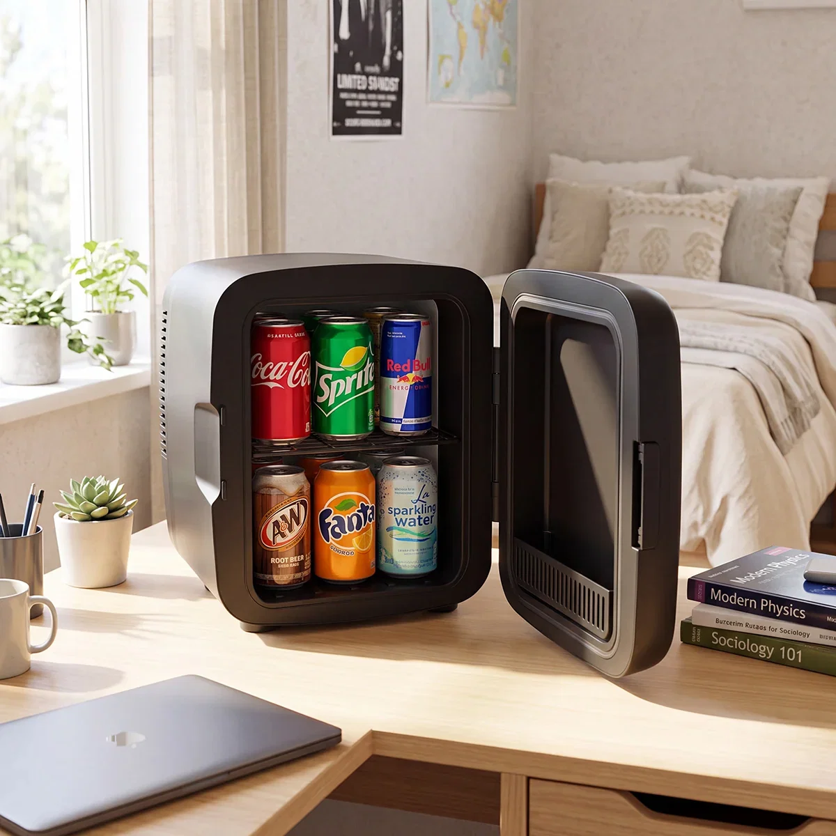 Image of 12-Can Mini Fridge