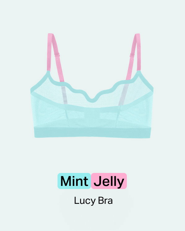 Lucy Bra in Mint Jelly 