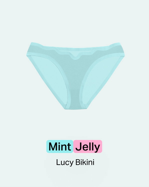 Lucy Bikini in Mint Jelly
