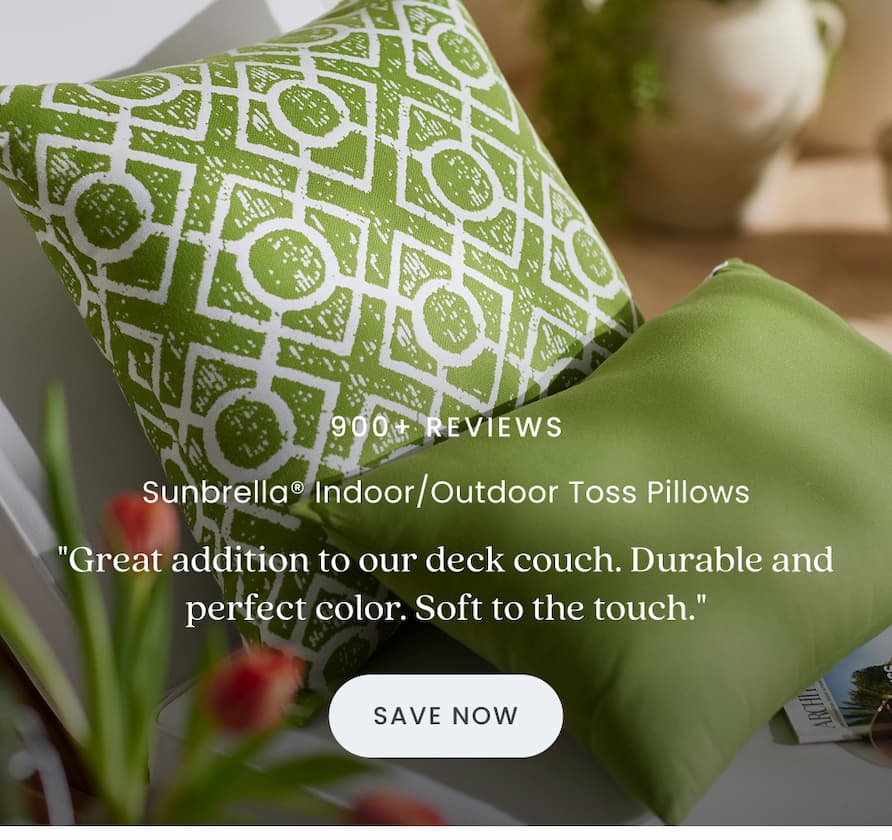 Sunbrella Indoor/Outdoor Toss Pillow