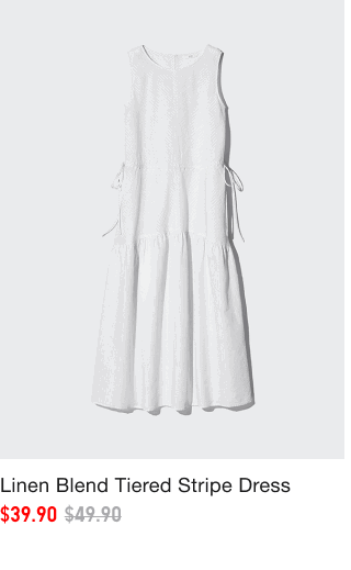 product7women0linen0blend0tiered0stripe0dress