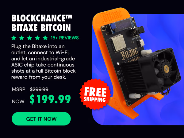 BlockChance™ Bitaxe Bitcoin Miner