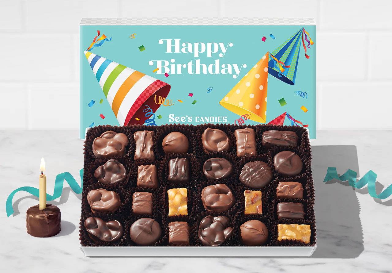 Happy Birthday Nuts & Chews