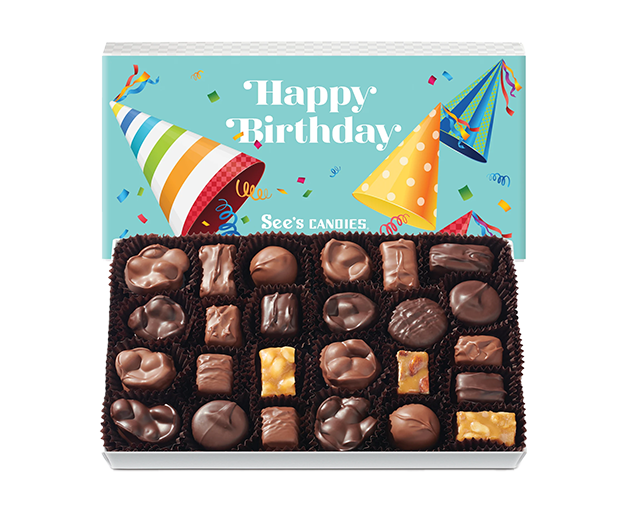 Happy Birthday Nuts & Chews