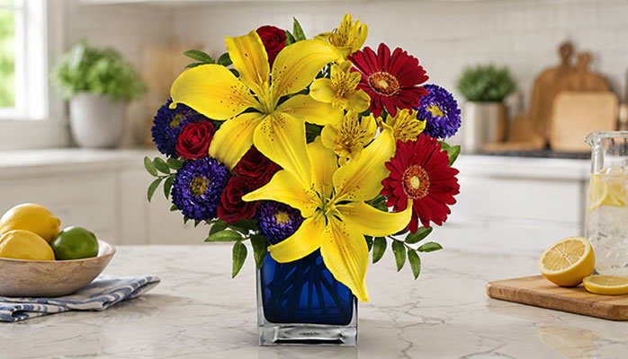 Teleflora's Blue Caribbean