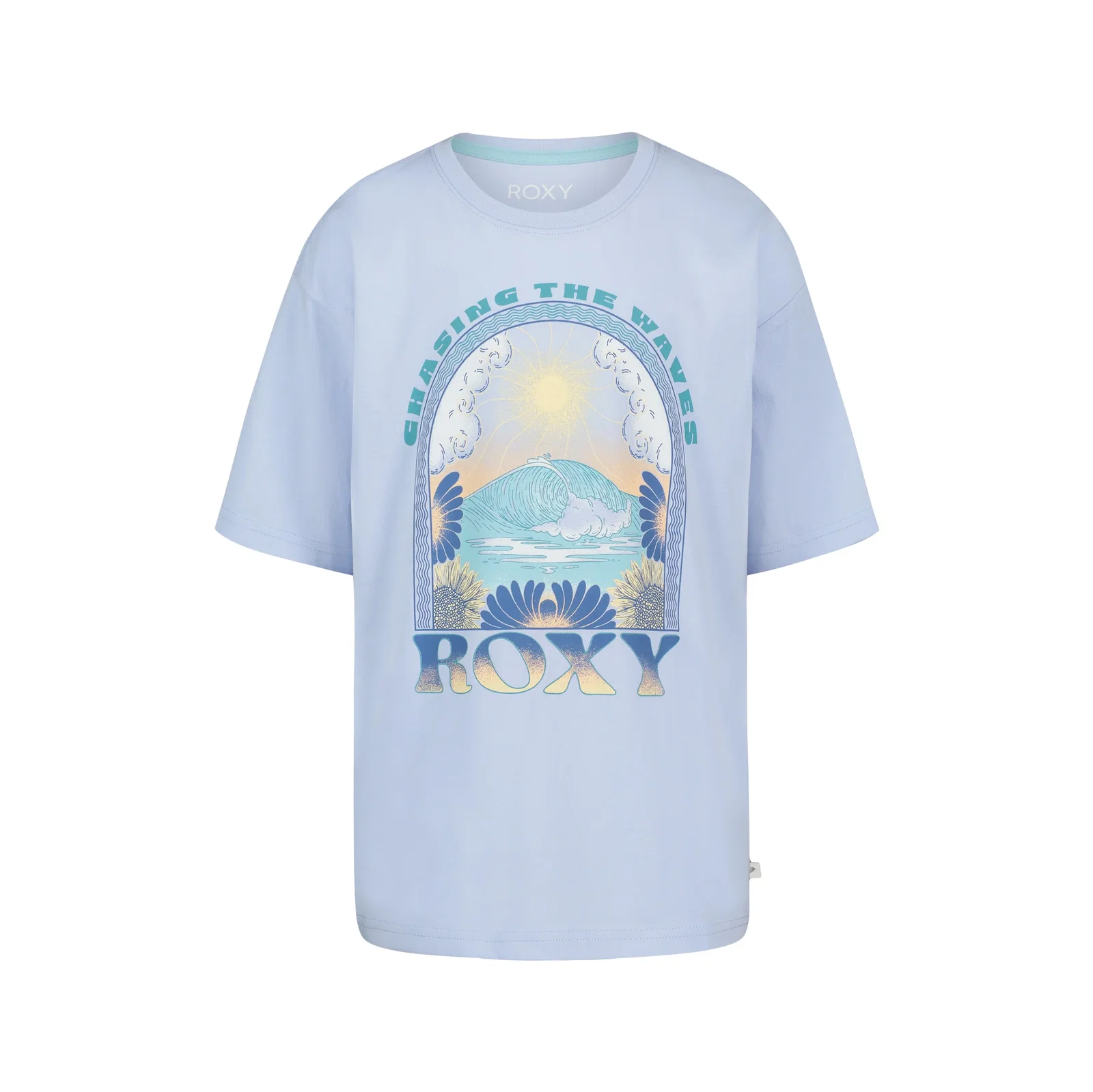 Image of Girls' Chasing Waves Oversized Tee