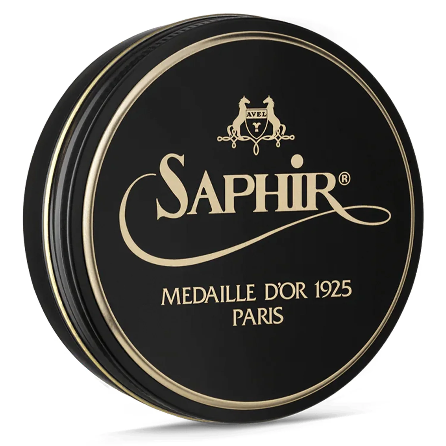 Image of Saphir Pate de Luxe Wax Shoe Polish - 100 ml