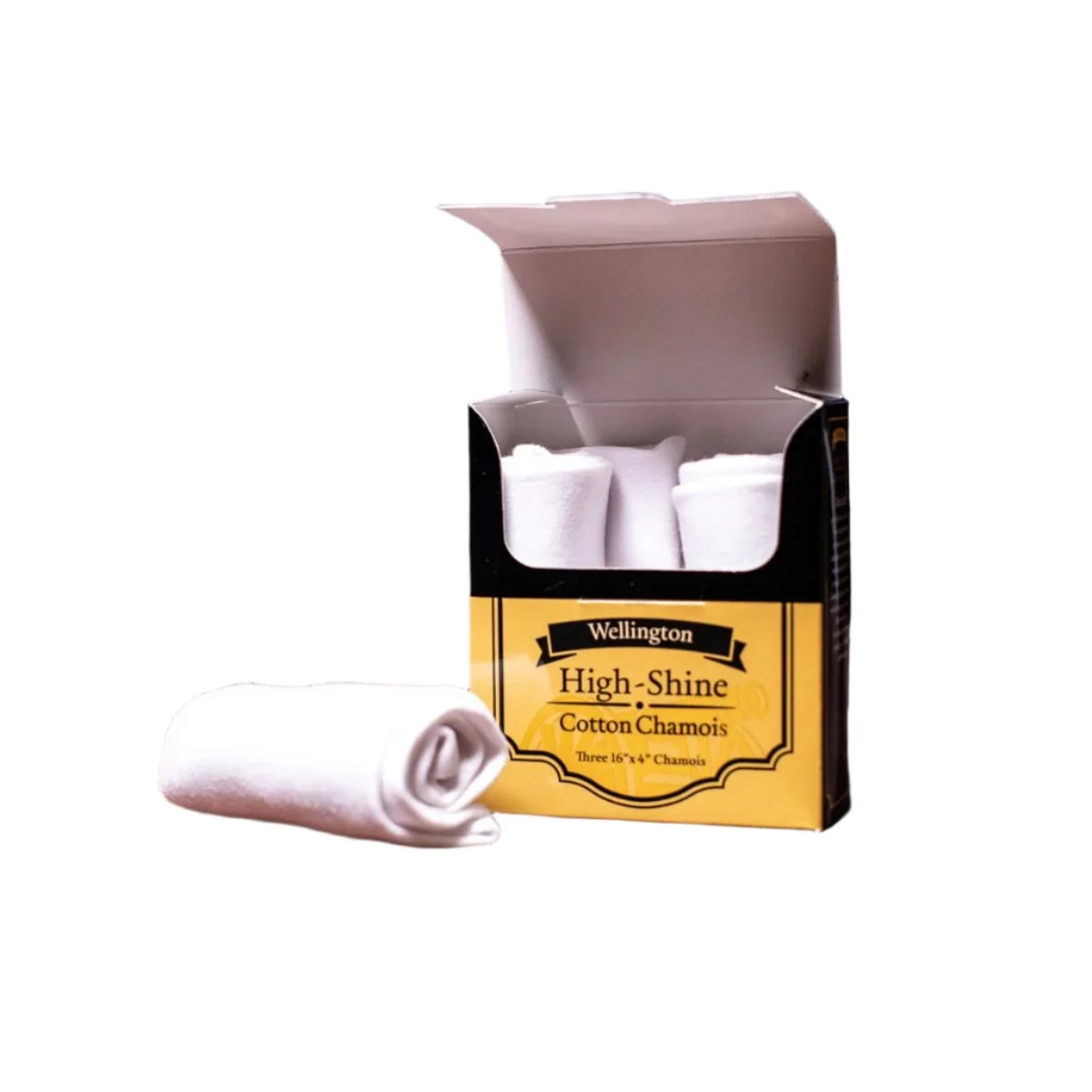 Image of Wellington High Shine Interlocking Cotton Chamois (Set of 3)