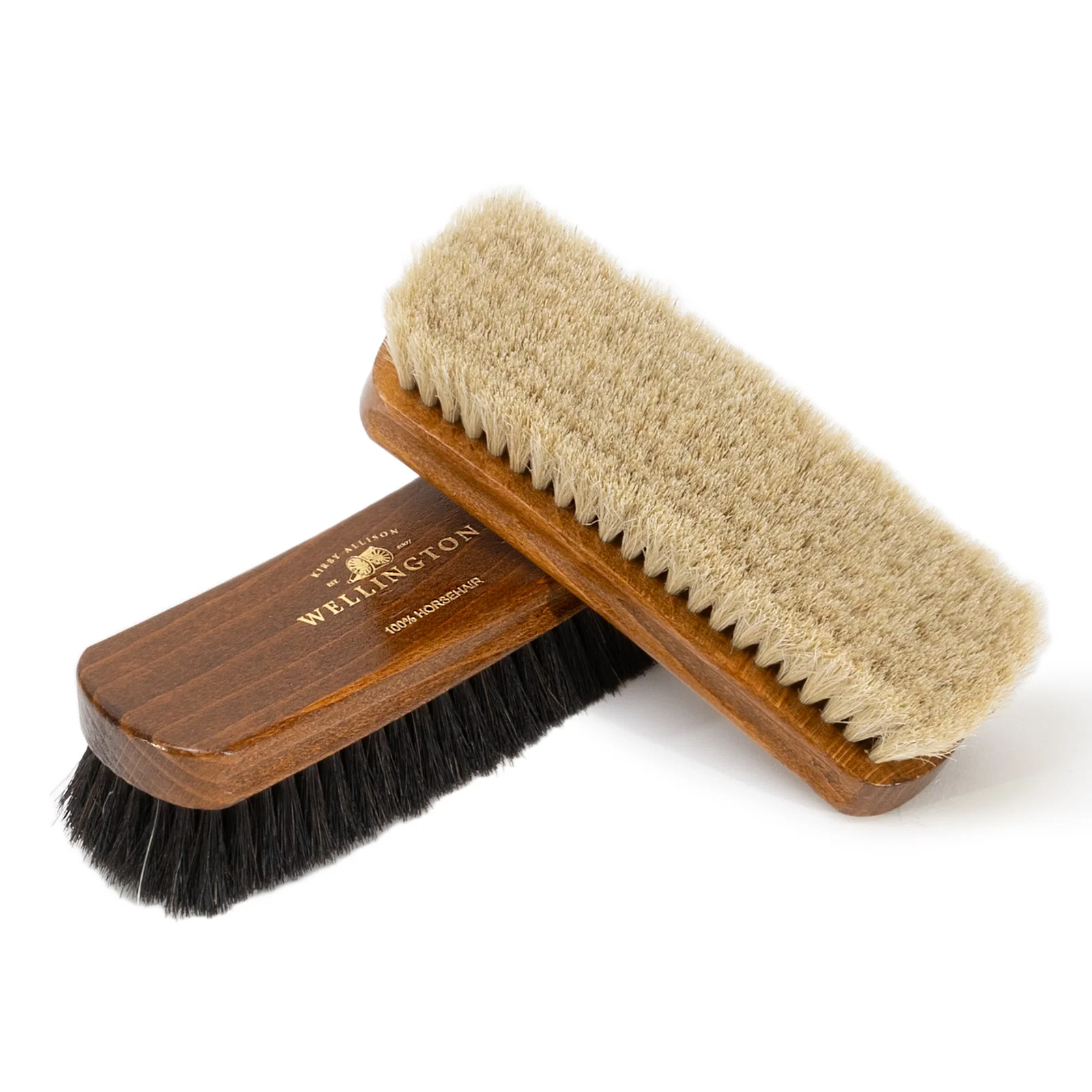 Image of Medium Wellington Horsehair Shoe Polishing Brush