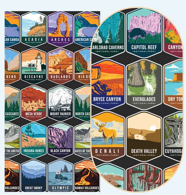 National Park Artwork
