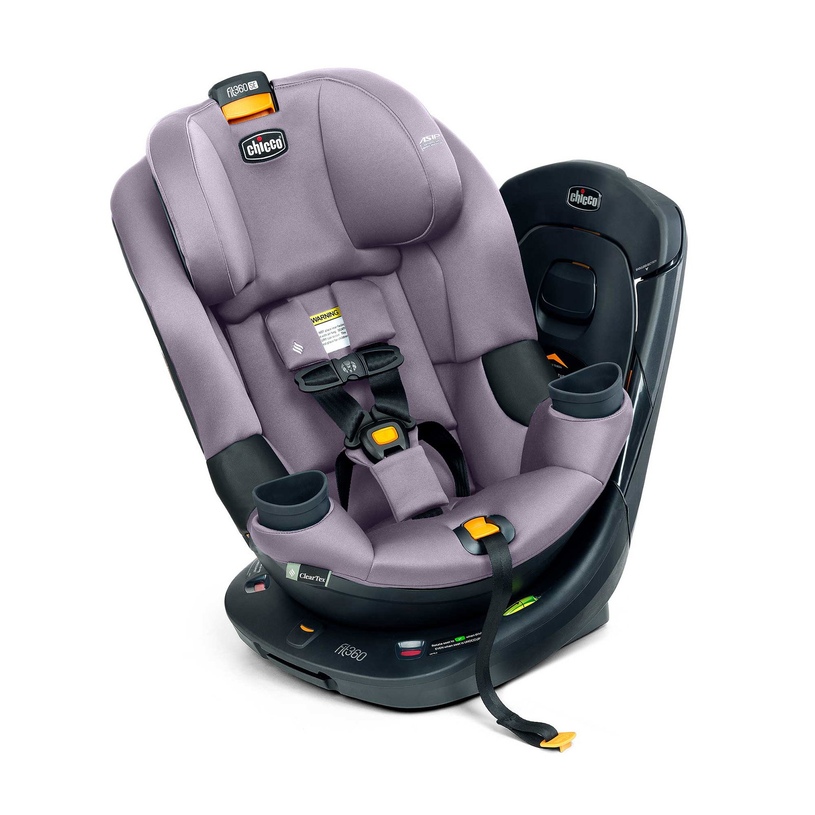 Image of Fit360 SE ClearTex Rotating Convertible Car Seat - Lupine