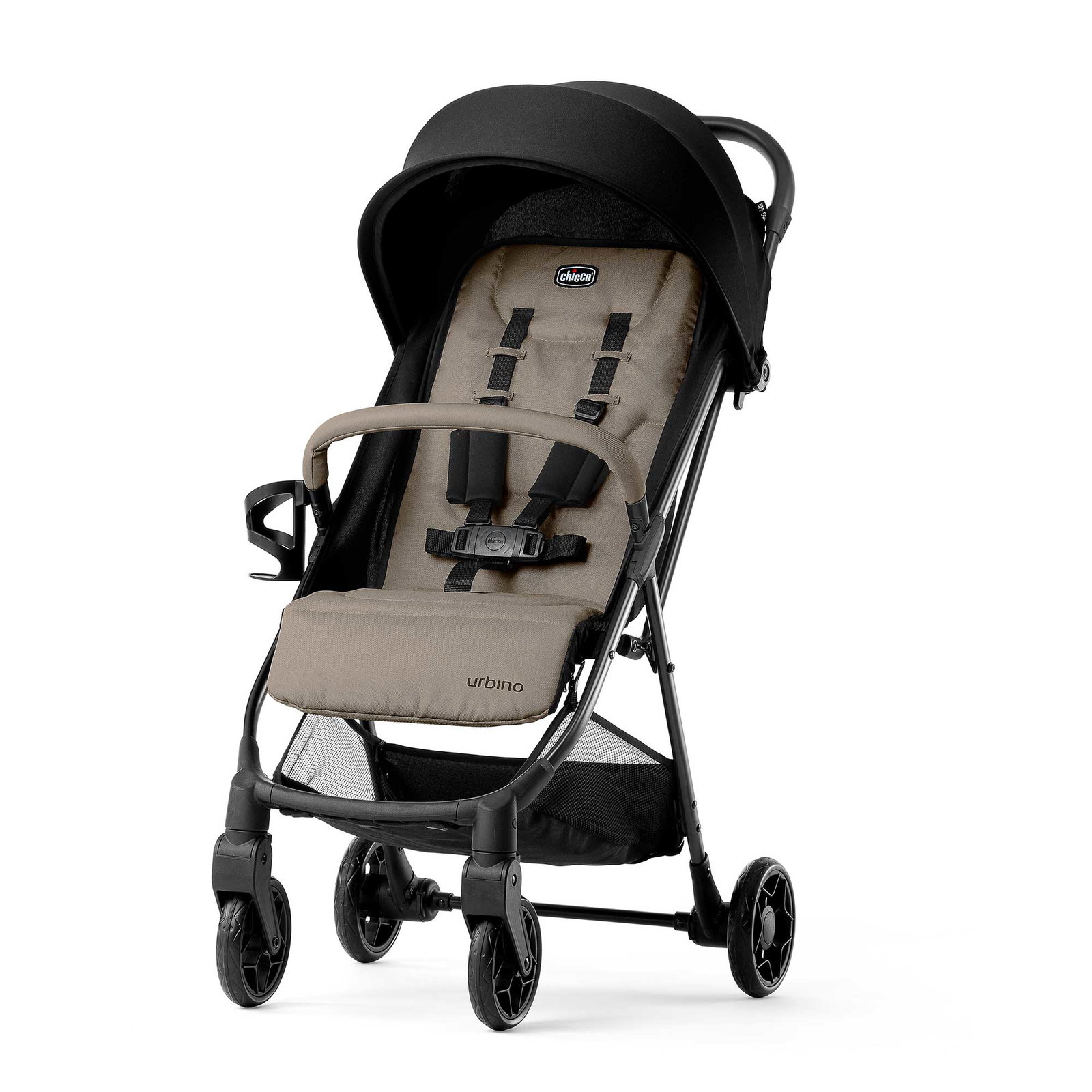 Image of Urbino Lightweight Compact Stroller - Oat