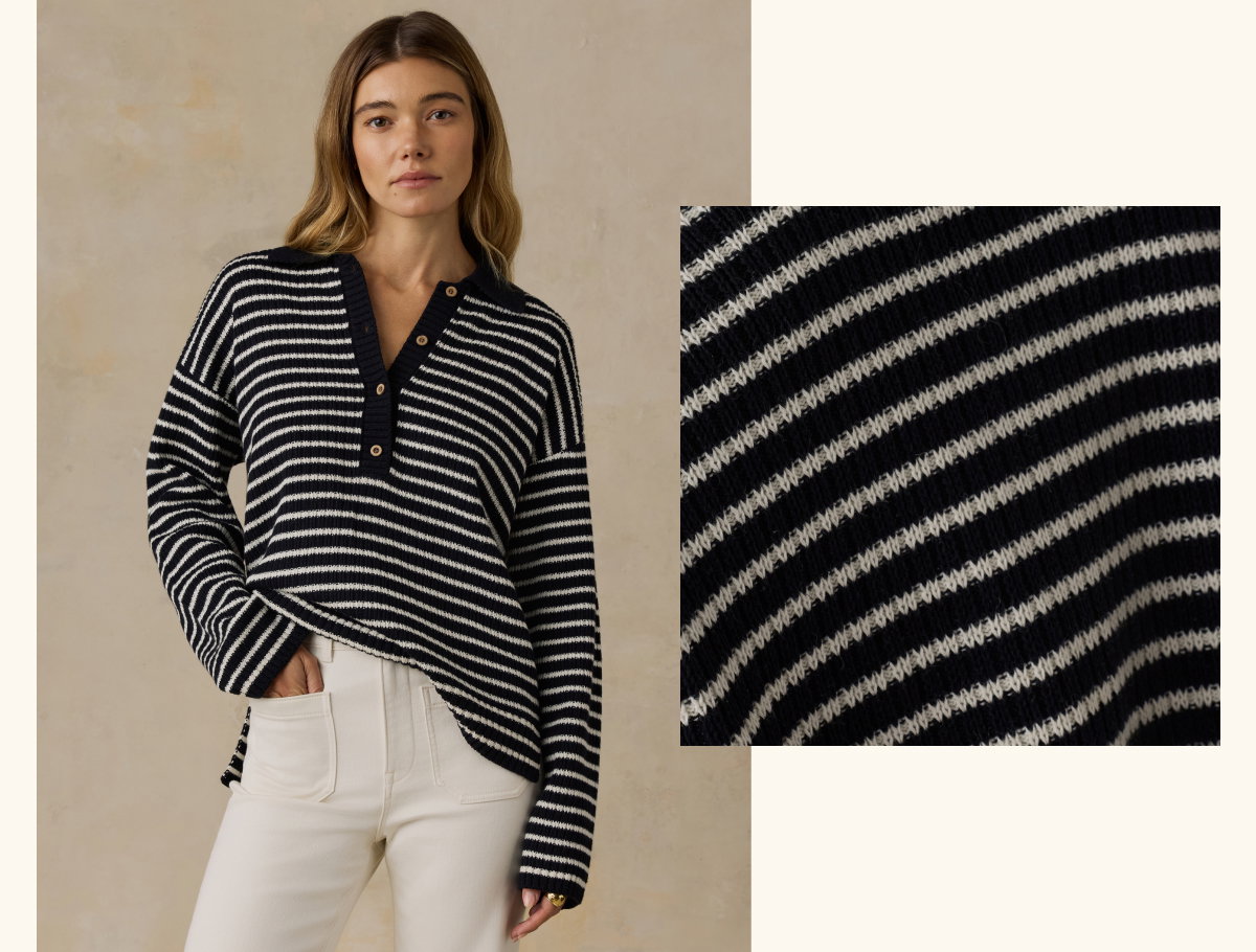 Miramar Linen Relaxed Polo