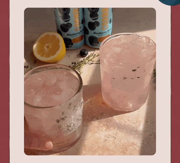 Blueberry Breeze THC Seltzer