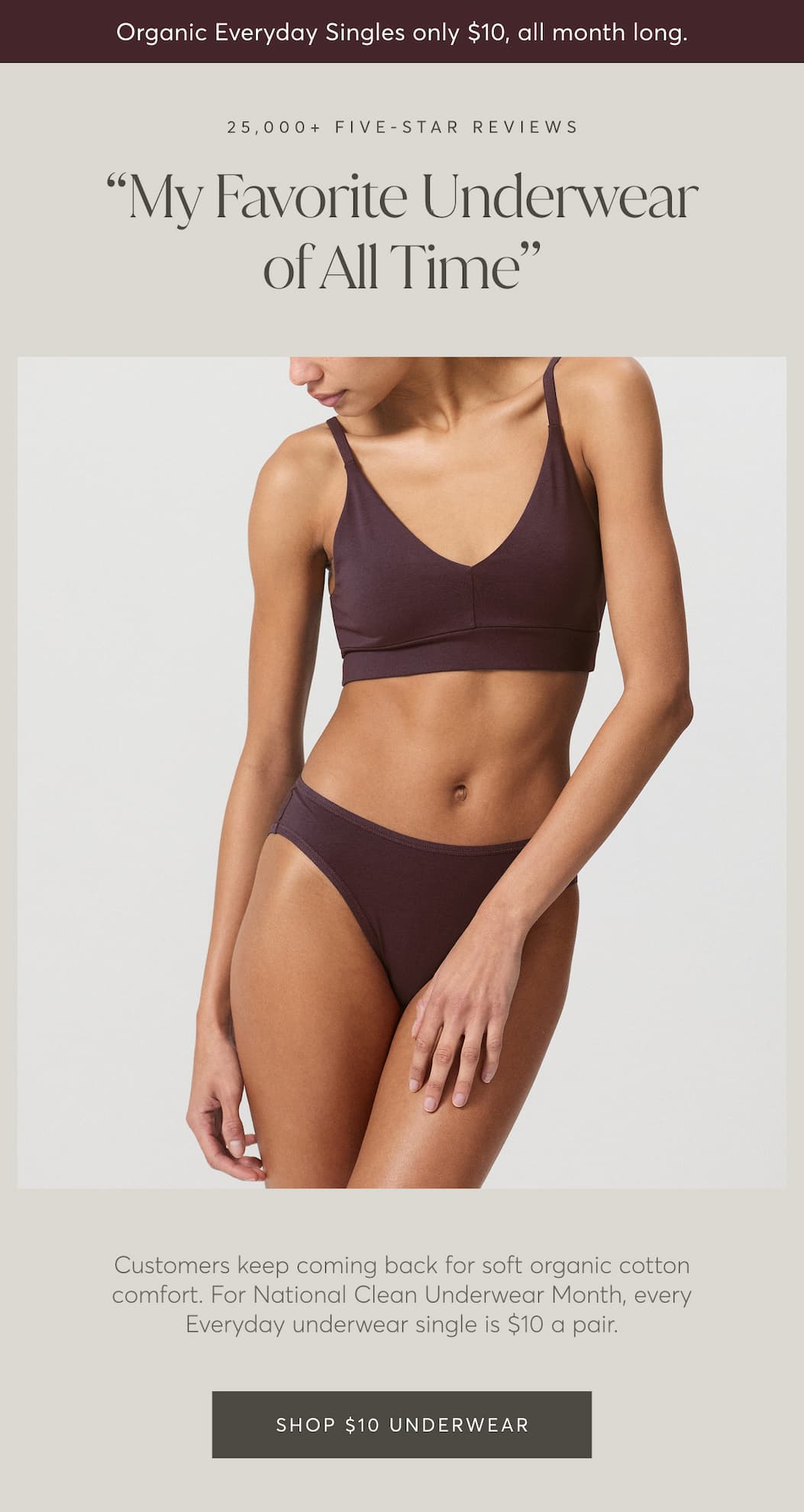 “My Favorite Underwear of All Time” | Shop $10 Underwear