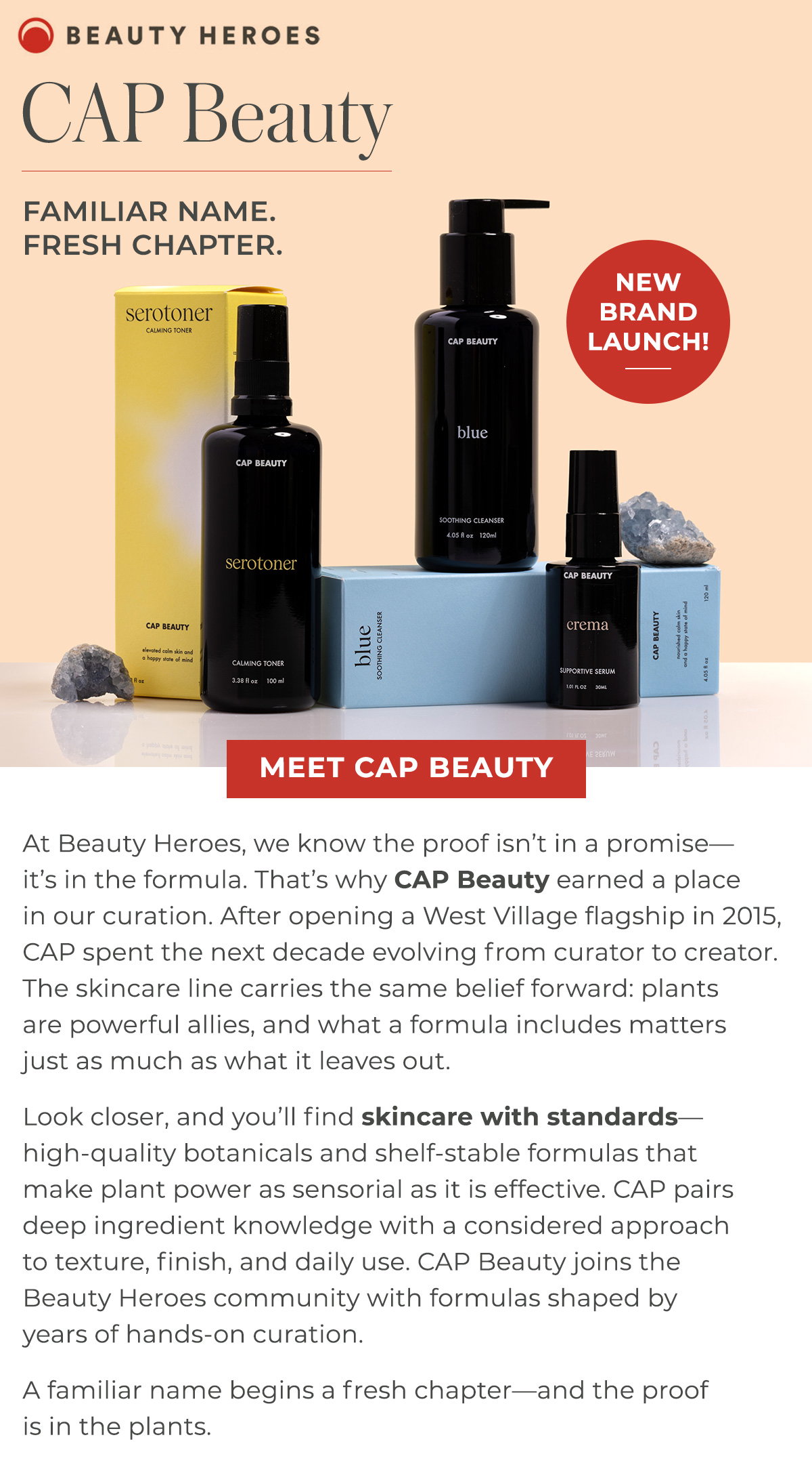 CAP Beauty | NEW BRAND LAUNCH!