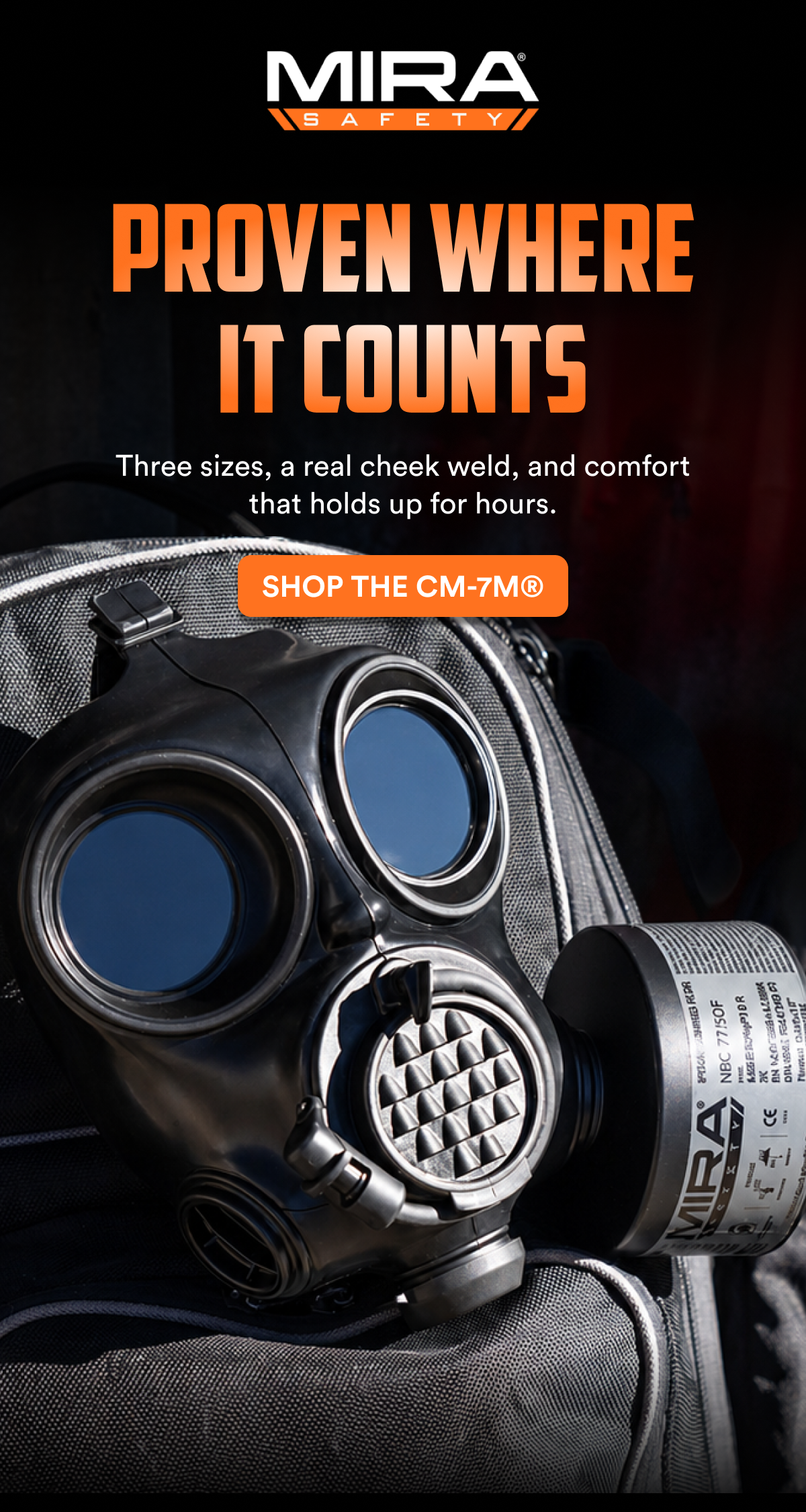 Proven where it counts Three sizes, a real cheek weld, and comfort that holds up for hours.