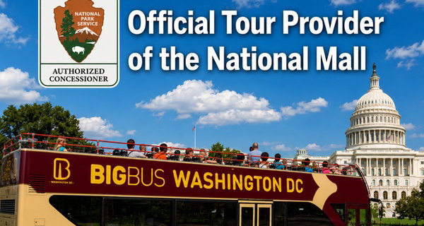 24, 48, or 72 Hour Hop-On Hop-Off Bus Tour Tickets in DC!